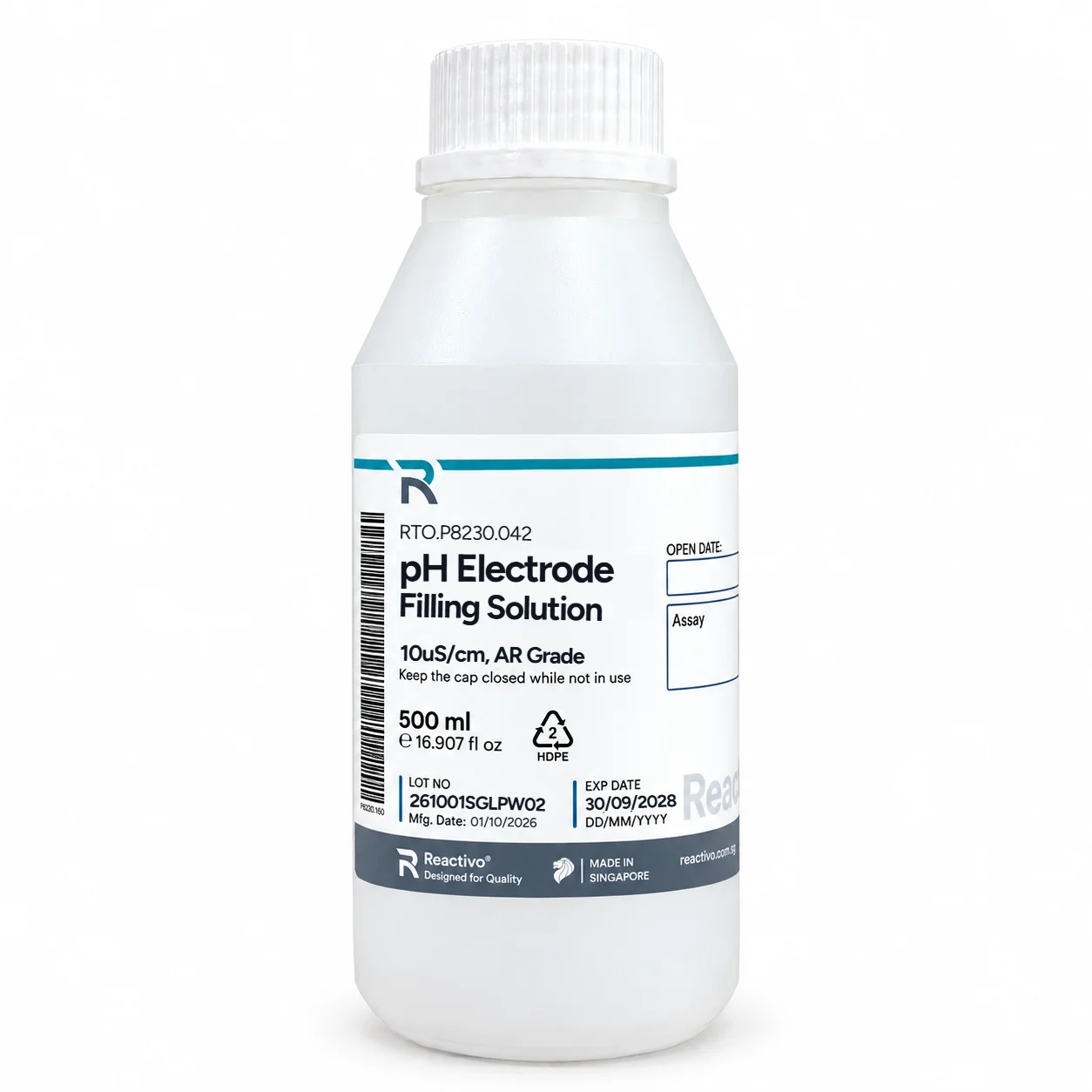 pH Electrode Filling Solution