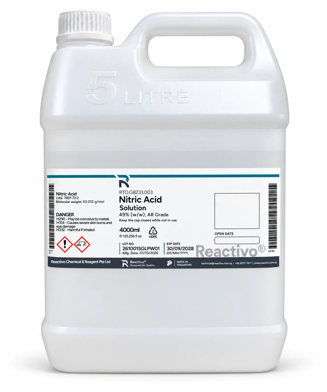 Nitric Acid Solution