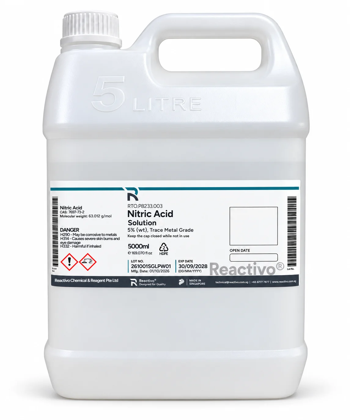 Nitric Acid Solution