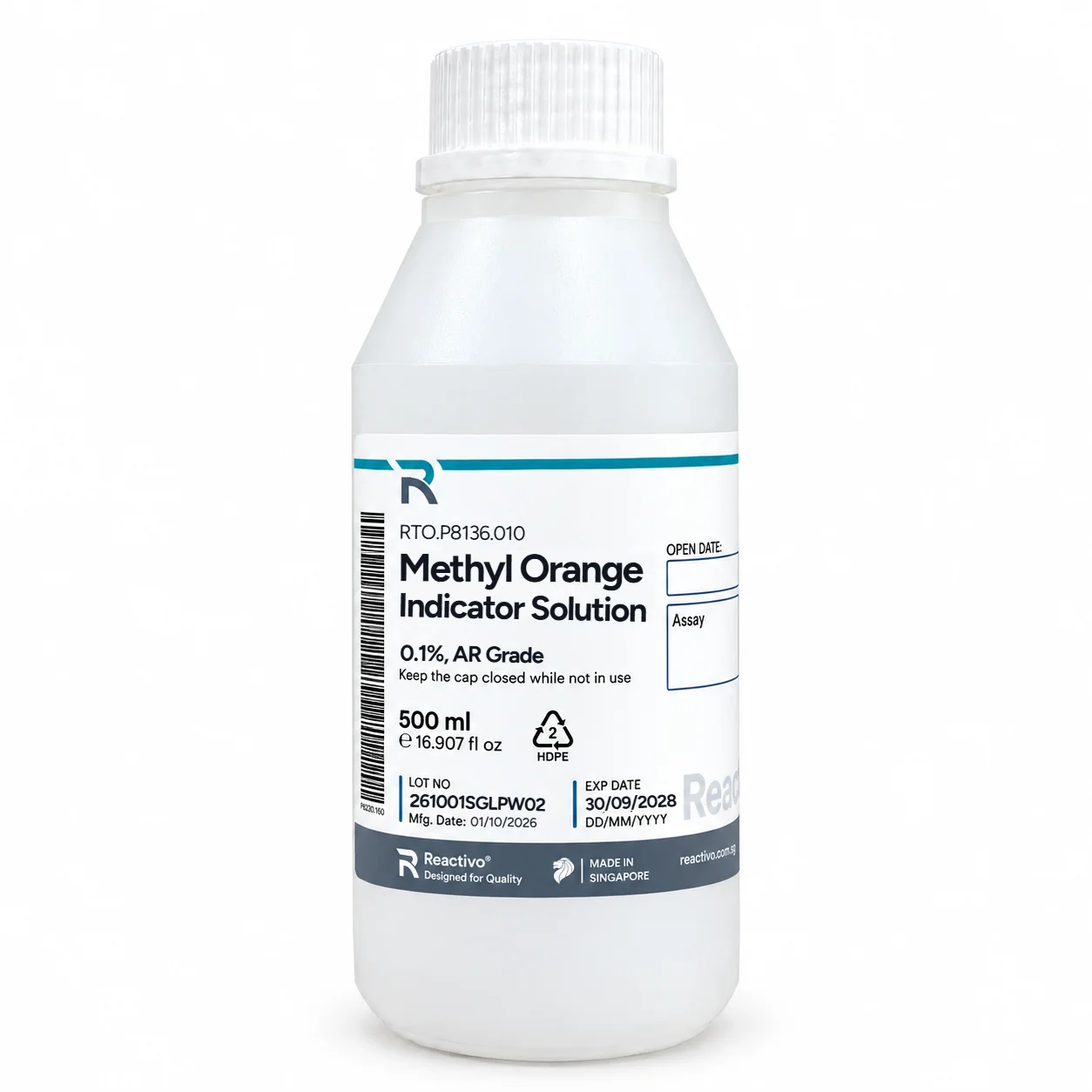 Methyl Orange Indicator Solution