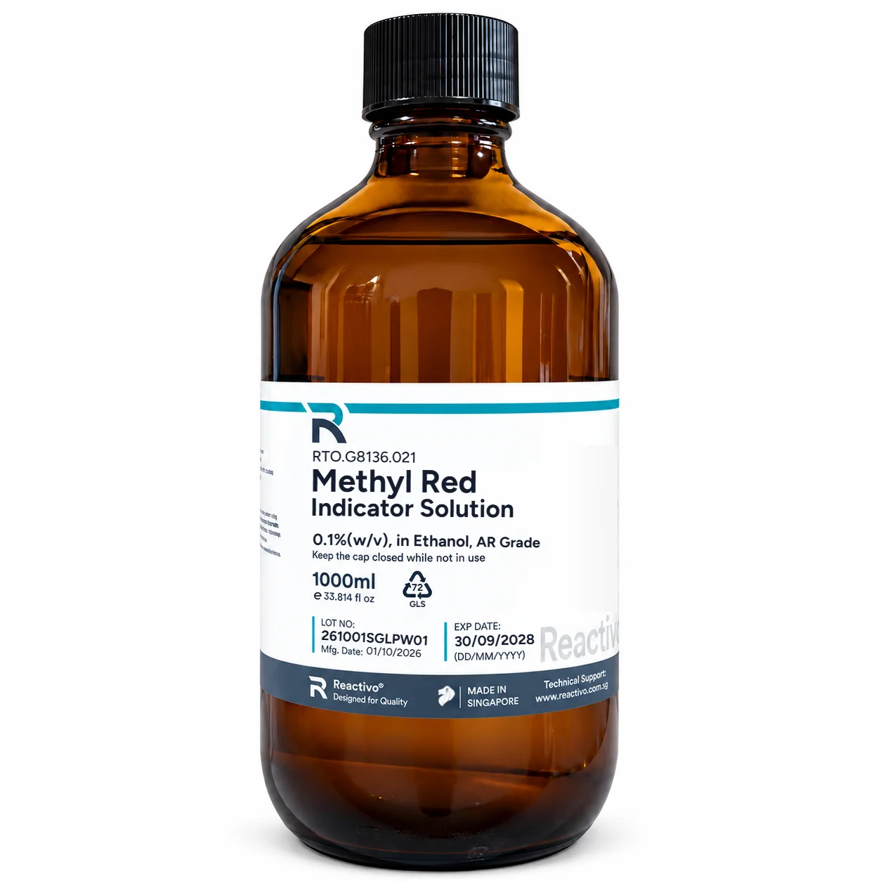 Methyl Red Indicator Solution