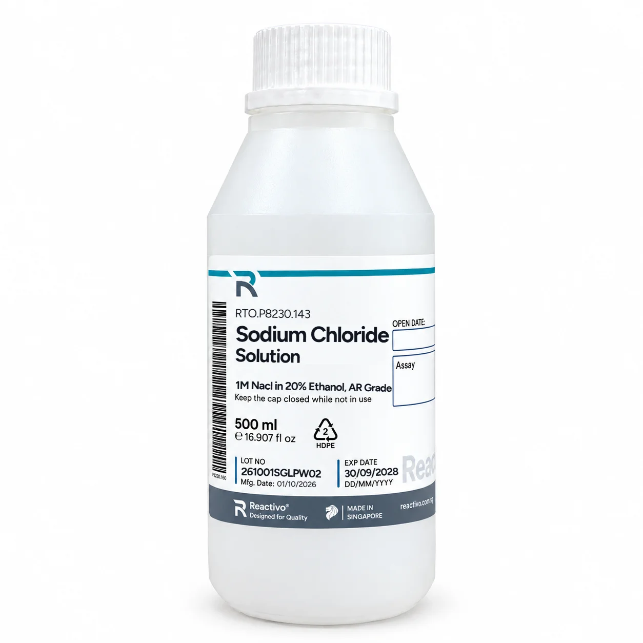 Sodium Chloride in Ethanol Solution